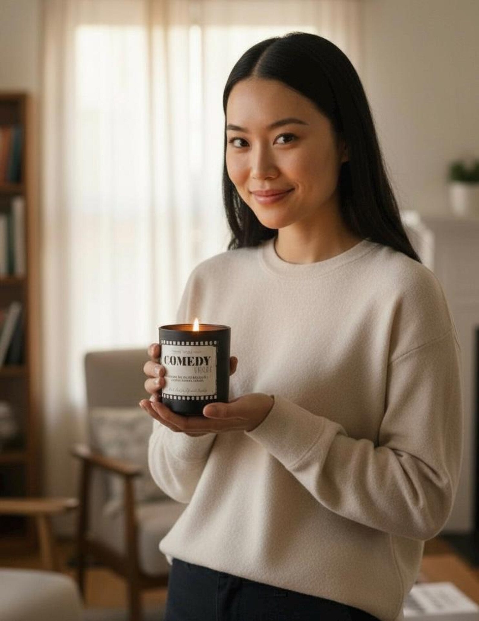 Comedy Night - Luxury Soy Candle  - Movie Night Collection